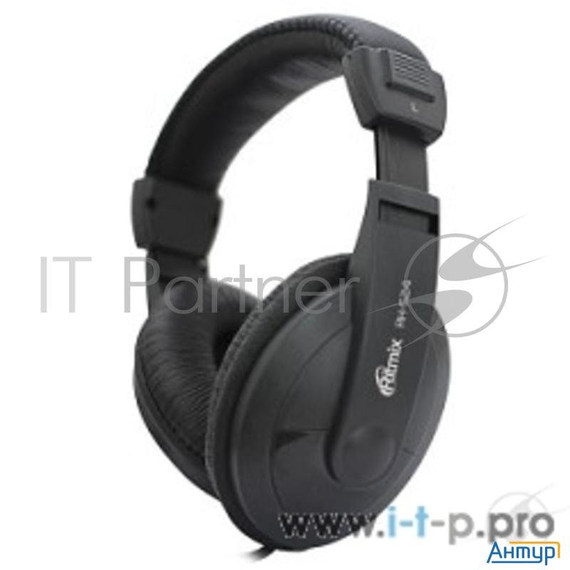 Наушники Ritmix Rh-524  Black домашние наушники закрытого типа
