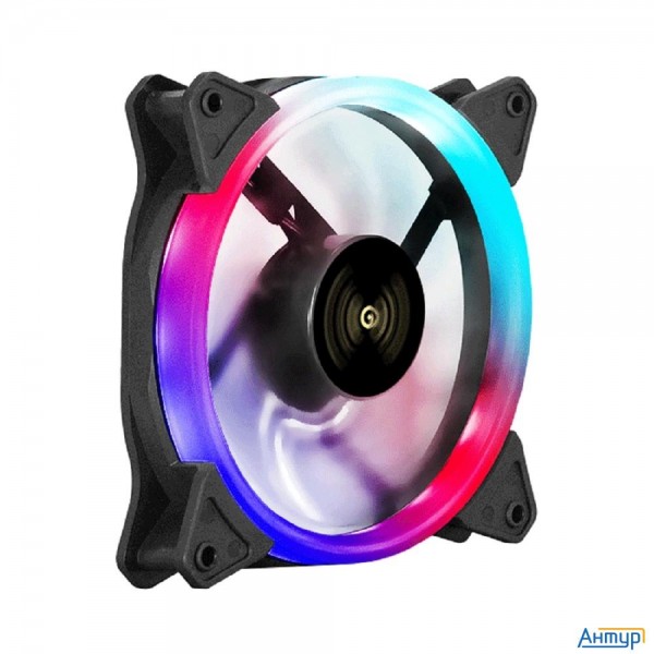 Exegate Ex295973rus Вентилятор 12В Dc с подсветкой Exegate Ex12025h6psr-pwm.argb (120x120x25 мм, Hyd