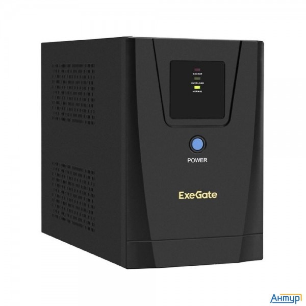 Exegate Ex292794rus ИБП Exegate Specialpro Unb-1200.led.avr.2sh.3c13.usb <1200va/750w, Led, Avr, 2*s