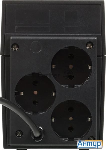 Источник бесперебойного питания Powercom Raptor Rpt-800a 480Вт 800ВА черный