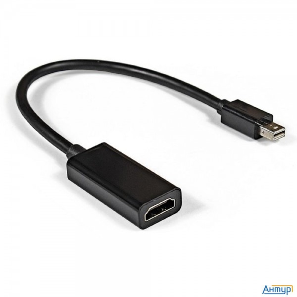 Exegate Ex284922rus Кабель-переходник Minidisplayport-hdmi Exegate Ex-mdpm-hdmif-0.15 (mini20m/19f,