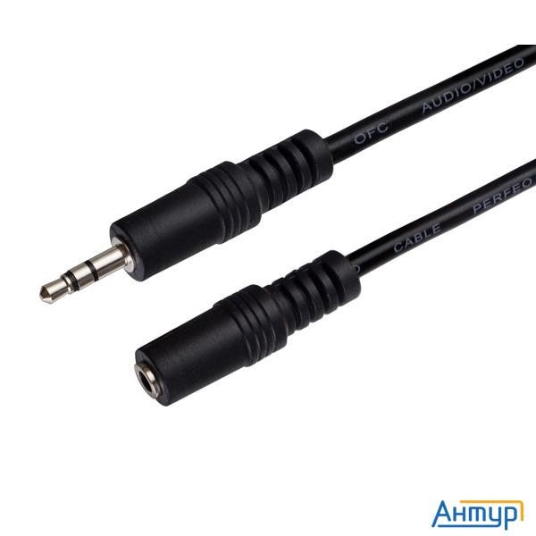 Perfeo Кабель Jack 3.5 мм вилка - Jack 3.5 мм розетка, длина 10 м. (j2204)