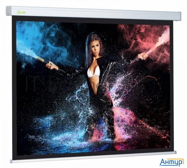 Экран Cactus 180x180см Wallscreen Cs-psw-180x180 1:1 настенно-потолочный рулонный белый