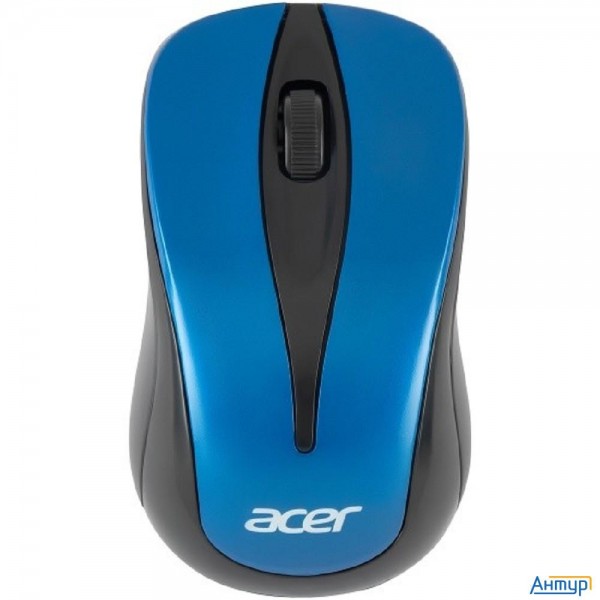 Acer Omr132 [zl.mceee.01] синий/черный оптическая (1000dpi) беспроводная Usb для ноутбука (2but)