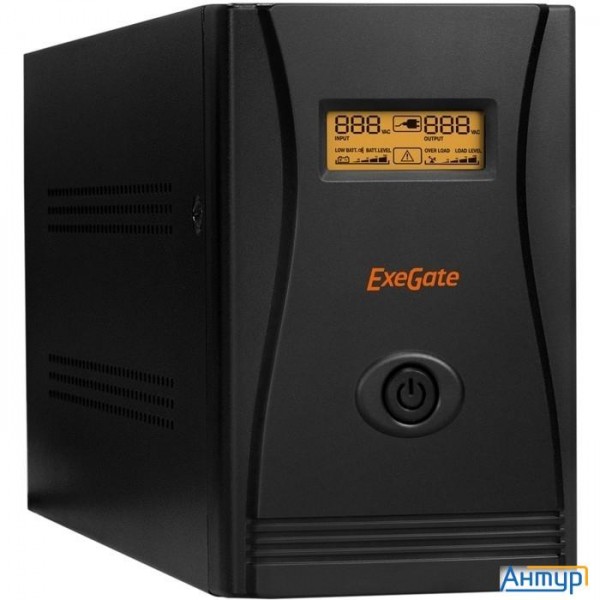Exegate Ep287659rus ИБП Exegate Specialpro Smart Llb-3000.lcd.avr.c13.rj.usb <3000va/1800w, Lcd, Avr