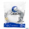 Шнур комм. Cabeus, кат. 5е, неэкр., U/utp, Rj45/rj45, Lszh, Awg24, 3м, серый