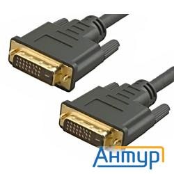 5bites Apc-096-020 Кабель  Dvi M / Dvi M (24+1) Double Link, зол.разъемы, ферр.кольца, 2м.