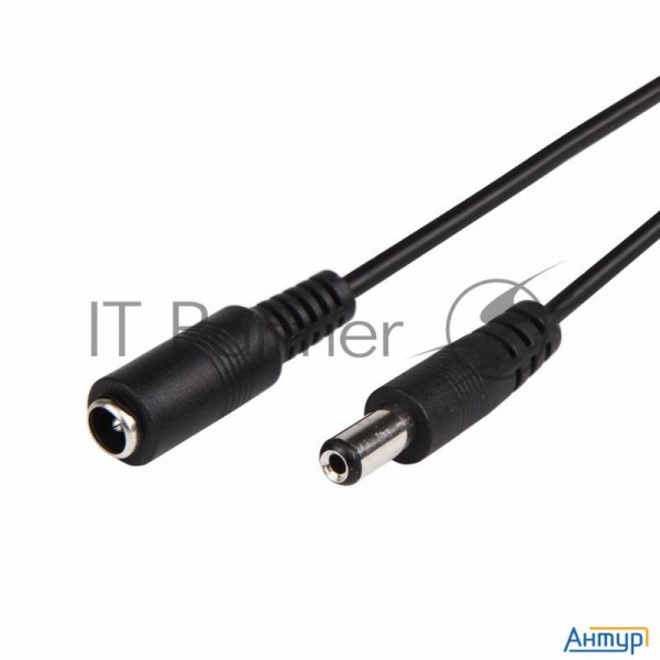 Удлинитель кабеля питания гнездо-штекер (2,1х5,5 мм) 1,5 м Rexant