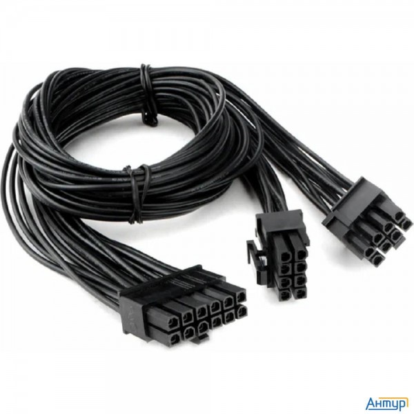 Cablexpert Кабель питания Pcie Pcie 12pin(m) / 2xpcie 8pin(6+2)(m), медь, 75см, пакет (cc-psu-2812)