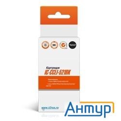 T2 Cli-521bk (ic-ccli-521bk) Картридж для Canon Mp540/620/630/980/pixma Ip4700, черный, с чипом