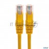 Патч-корд U/utp, Cat 5e, Rj45-rj45, 26awg, Zh нг(А)-hf, желтый, 0, 5м  Rexant