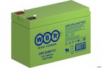 Аккумуляторная батарея Wbr Hr 1234 W F2  12v, 9ah
