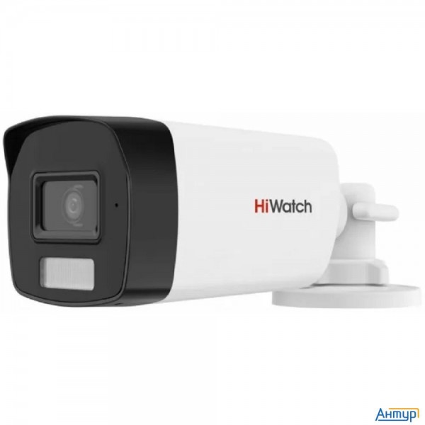Камера видеонаблюдения аналоговая Hiwatch Ds-t520a (2.8mm) 2.8-2.8мм Hd-cvi Hd-tvi цв. корп.:белый