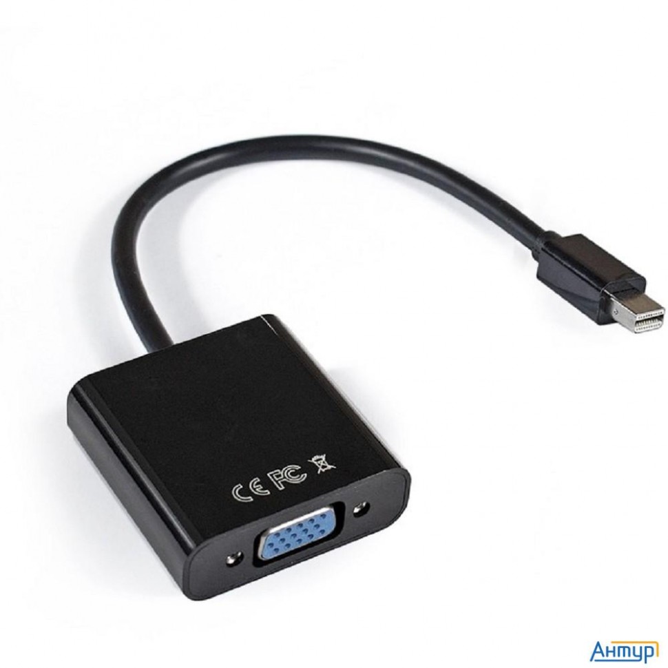 Exegate Ex284923rus Кабель-переходник Minidisplayport-vga Exegate Ex-mdpm-vgaf-0.15 (mini20m/15f, 0,