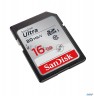 Флеш карта Sdhc 16gb Class10 Sandisk Sdsdunc-016g-gn6in Ultra 80