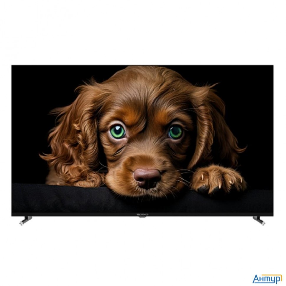 Topdevice 55" Tdtv55cq09u_bk {uhd/va-qled/smart Gtv/2-16gb/bt/black}