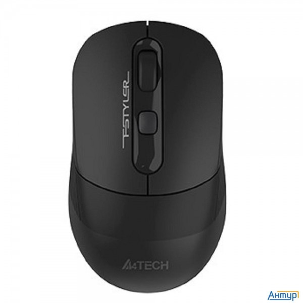 Мышь A4tech Fstyler Fb10c черный оптическая (2400dpi) беспроводная Bt/radio Usb (4but) [1583751]