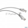Шнур комм. Cabeus, кат. 5е, неэкр., U/utp, Rj45/rj45, Lszh, Awg24, 5м, серый