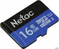 Флеш карта Microsdhc 16gb Netac P500 <nt02p500stn-016g-s>  (без Sd адаптера) 80mb/s