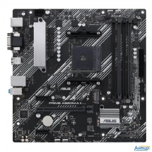 Материнская плата Asus Prime A520m-a Ii/csm, Socketam4, Amd A520, Matx, Ret