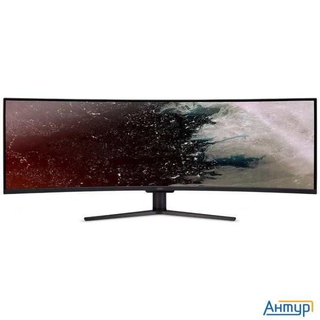 Lcd Acer 49" Nitro Ei491crsbmiiiphx {va Curved 1800r 3840x1080 144hz 4ms 400cd Hdmi2.0 Hdmi1.4 Displ