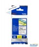 Картридж Brother Tze-251 (24мм, черный шрифт, белый фон, 8м) для P-touch