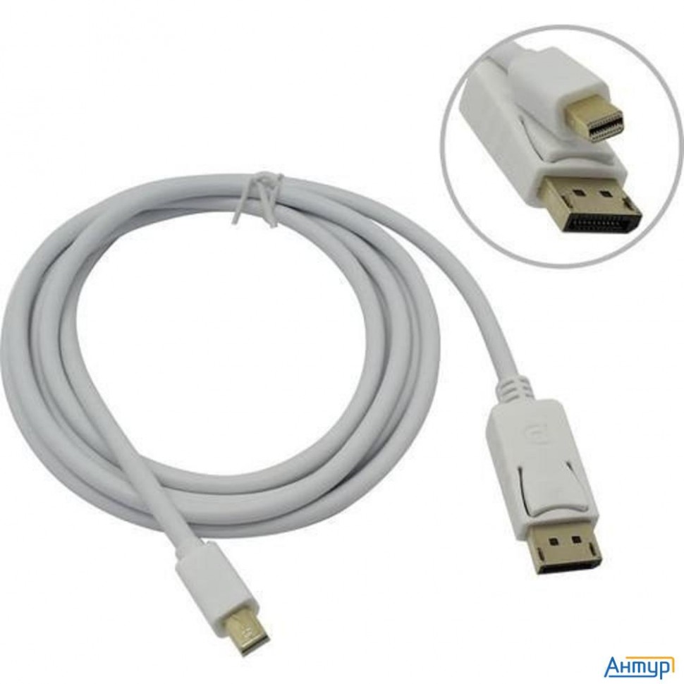 Exegate Ex284929rus Кабель Minidisplayport-displayport Exegate Ex-cc-mdpm-dpm-1.8 (mini20m/20m, 1,8м