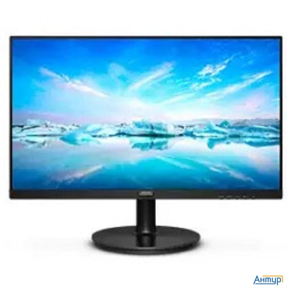 Lcd Philips 21.5" 222v8la/00 {va 1920x1080@75hz 16:9 4ms 3000:1 178/178 250cd 8bit(6bit+frc)  D-sub