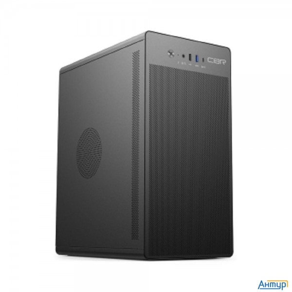 Cbr Корпус Matx Minitower V285, без БП, 1*usb 3.0 Type-c, 1*usb 3.0, 1*usb 2.0, Hd Audio+mic, кабель