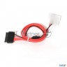 Кабель Gembird/cablexpert Кабель Combo Minisata , Molex+sata/minisata, 6pin+7pin, (длина инт-35см, п