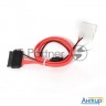 Кабель Gembird/cablexpert Кабель Combo Minisata , Molex+sata/minisata, 6pin+7pin, (длина инт-35см, п