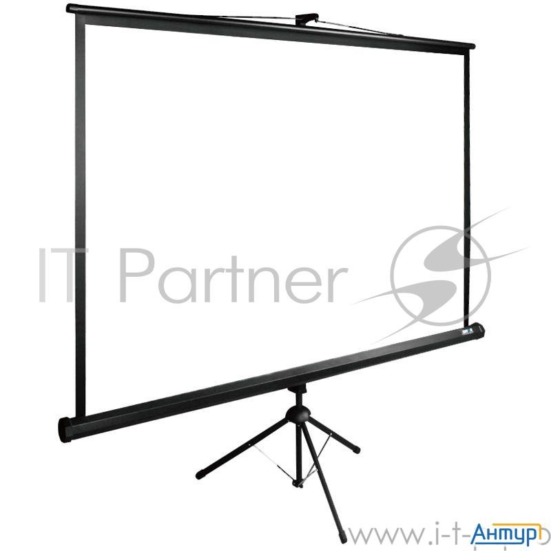 Экран Cactus 160x160см Triexpert Cs-pste-160x160-bk 1:1 напольный рулонный