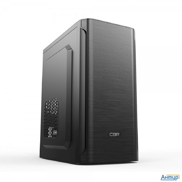 Cbr Корпус Matx Minitower Mx10, C БП Psu-atx400-12ec (400w/120mm), 2*usb 2.0, Hd Audio+mic, Black [p