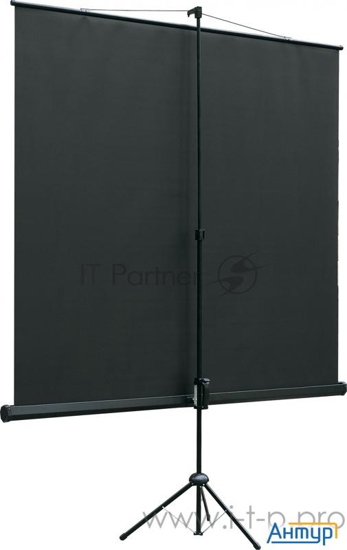 Экран на треноге Lumien 127x127см Eco View Lev-100104 1:1 напольный рулонный