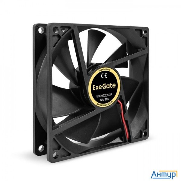 Exegate Ex295240rus Вентилятор 12В Dc Exegate Ex09225s2p (92x92x25 мм, Sleeve Bearing (подшипник ско