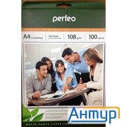 Perfeo Pf-mta4-108/100 Бумага Perfeo матовая 100л, A4 108 г/м2 (m05)