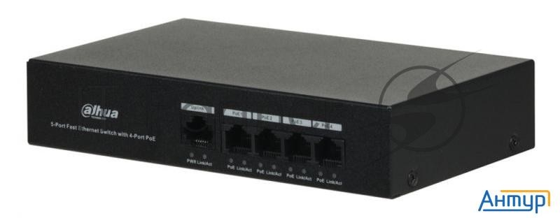 Коммутатор Dahua Dh-pfs3005-4et-36