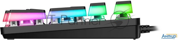 Клавиатура Acer Nitro Okw303 механическая черный Usb For Gamer Led (zl.kbdcc.01d)