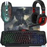 Клавиатура + мышка +pad +headset Target Mkp-350 52350 Defender