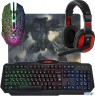 Клавиатура + мышка +pad +headset Target Mkp-350 52350 Defender