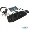 Клавиатура + мышка +pad +headset Target Mkp-350 52350 Defender