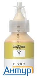 Картридж струйный Brother Bt5000y желтый для Brother Dcp-t300/t500w/t700w (5000стр.)