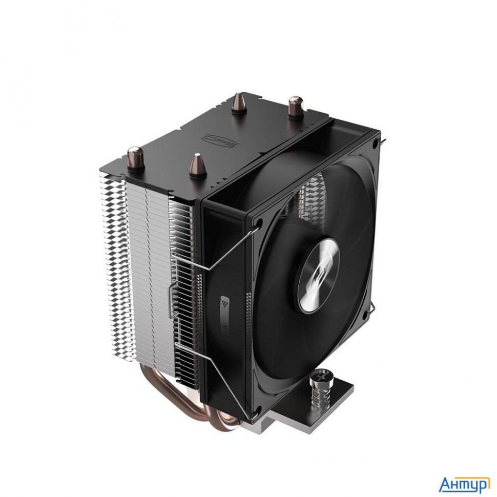 Pccooler R200 S115x/1200/1700/am4/am5 (tdp 110w, 90mm Non Led Fan, 2 тепловые трубки 6мм, 2200rpm, 2