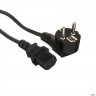Кабель питания Exegate Power Pc-5p (Евровилка угловая Schuko->С13) Vde-250v-3*0.75-cu, 10a, 5м