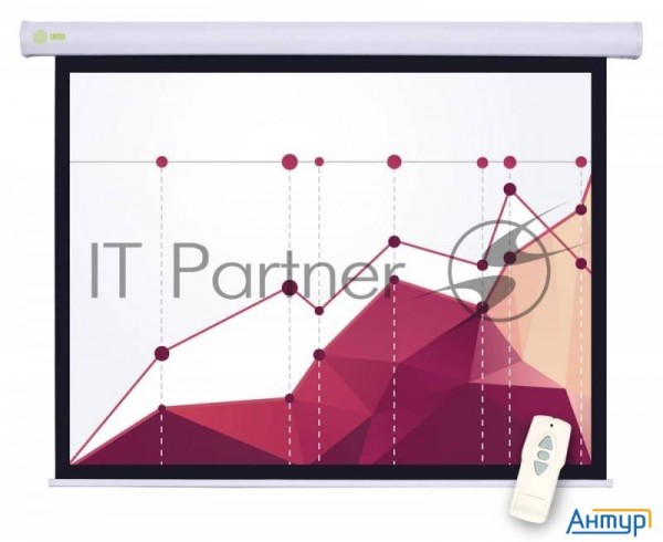 Экран Cactus 183x244см Motoscreen Cs-psm-183x244 4:3 настенно-потолочный рулонный белый (моторизован