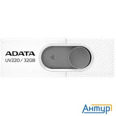 A-data Flash Drive 32gb Uv220 Usb2.0, белый и серый [auv220-32g-rwhgy]