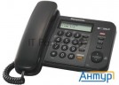 Телефон Panasonic Kx-ts2358rub (черный) {АОН,caller Id,ЖКД,блокировка набора,выключение микрофона,кн