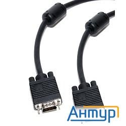 5bites Apc-133-050 Кабель Vga сигнальный Hd15m/hd15m, ферр.кольца, 5м.