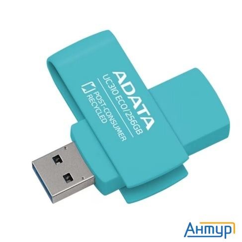 A-data 256gb <uc310e-256g-rgn> Uc310e, Usb 3.2, зеленый