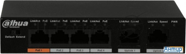 Коммутатор Dahua Dh-pfs3006-4et-60
